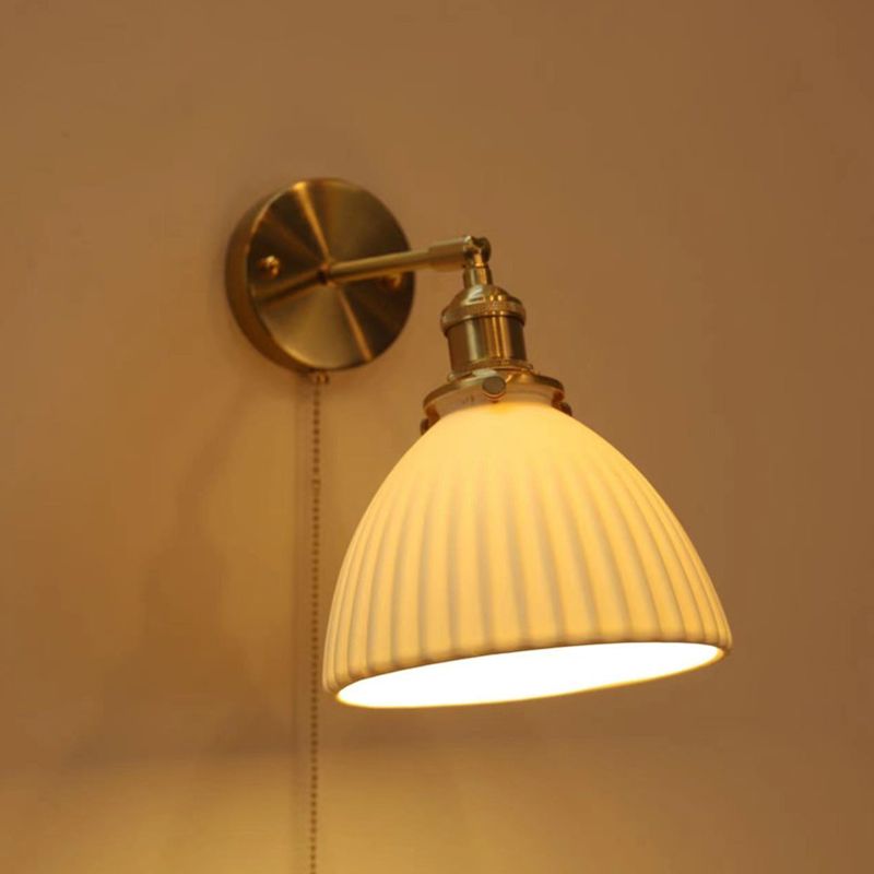 Arisha wrinkles Nordic Modern Dresser Wall Lamp - Lamp Copper