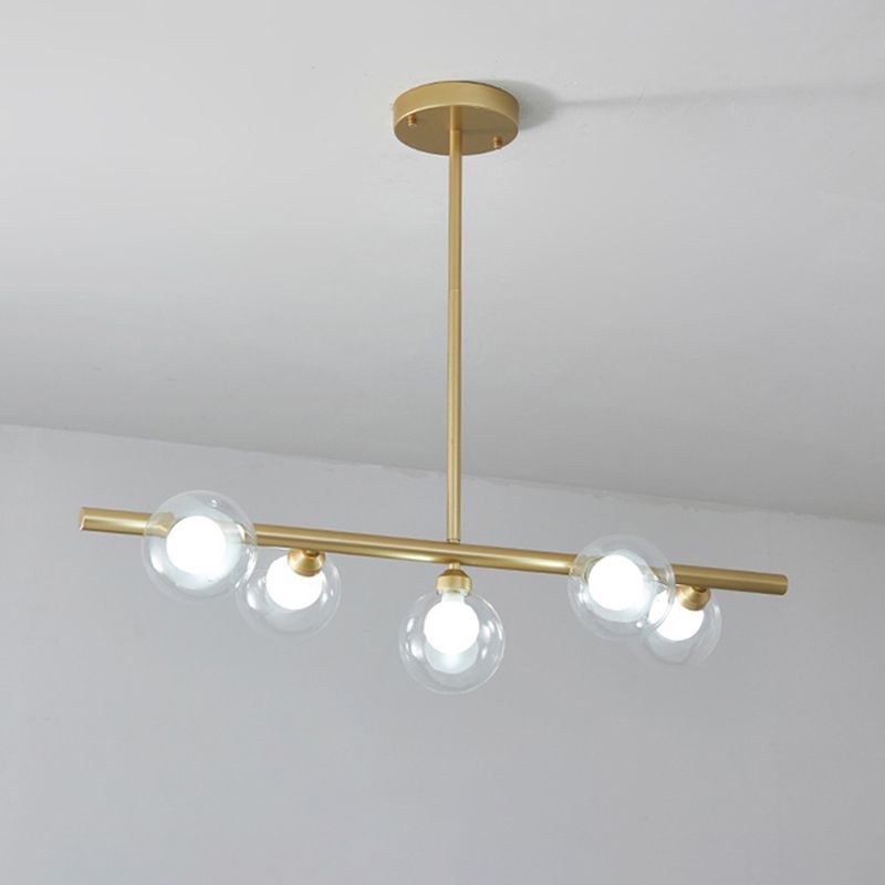Zesty Linear Pendant Light - Lamp Copper