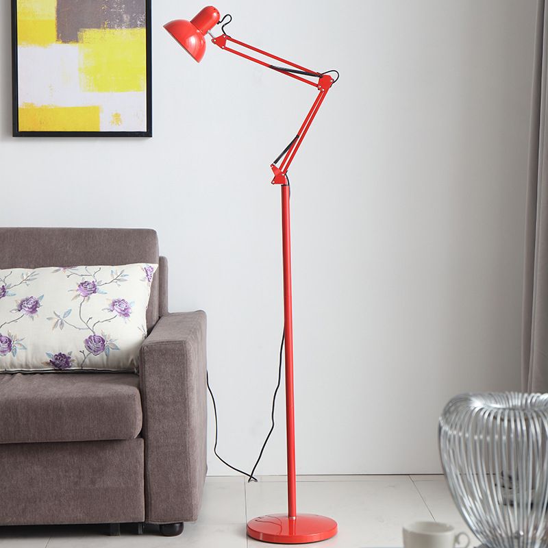 Morandi Modern Metal Folding Floor Lamp, Multi Colors - Lamp Copper