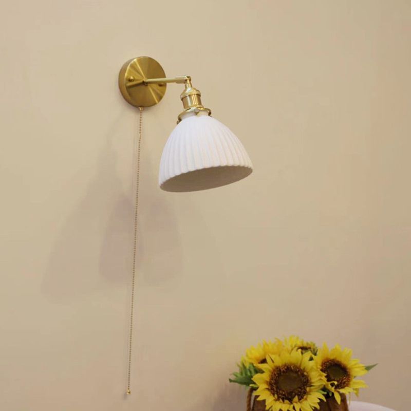 Arisha wrinkles Nordic Modern Dresser Wall Lamp - Lamp Copper
