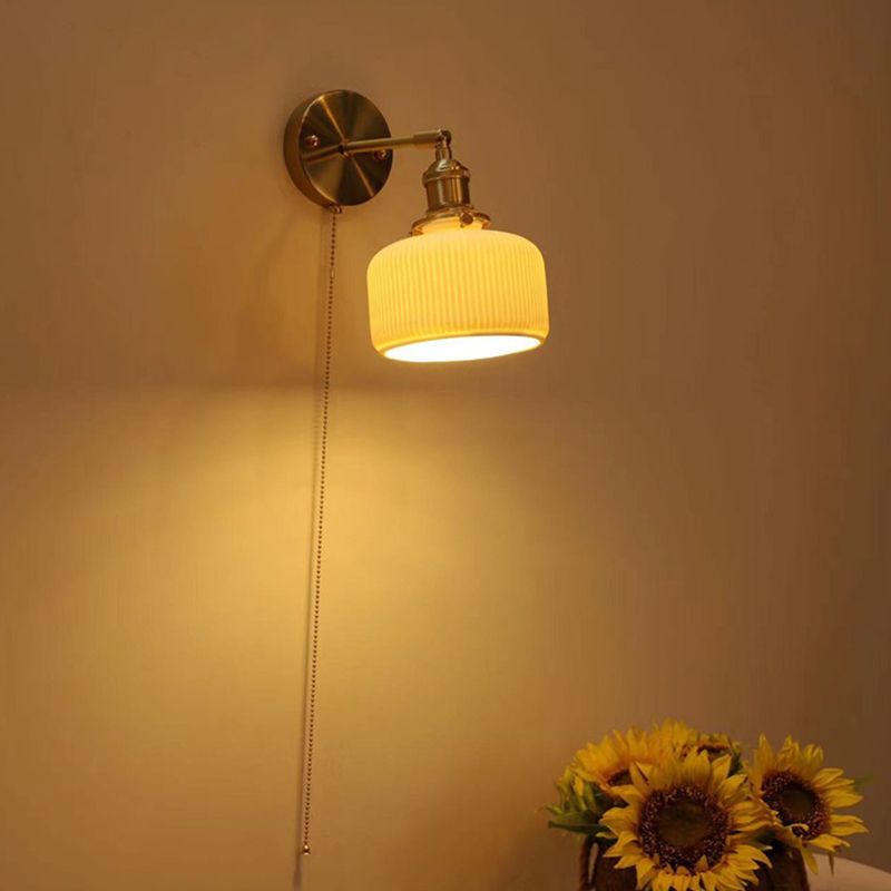 Arisha wrinkles Nordic Modern Dresser Wall Lamp - Lamp Copper