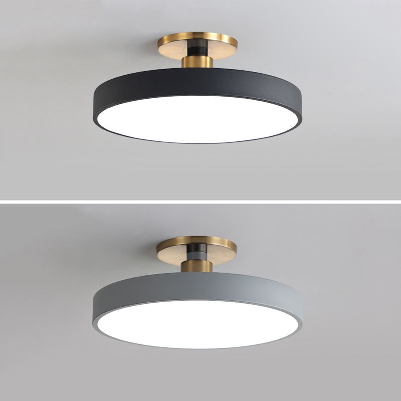 Loma Flush Mount Ceiling Light - Lamp Copper
