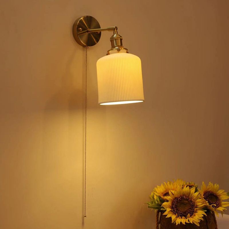 Arisha wrinkles Nordic Modern Dresser Wall Lamp - Lamp Copper