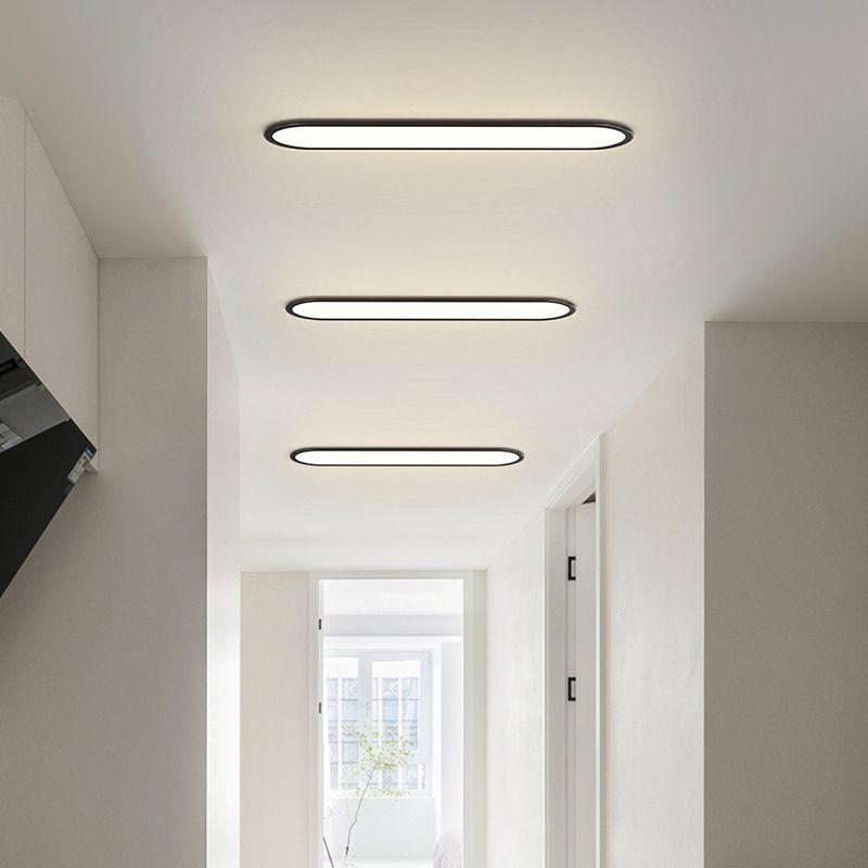 Rilo Oval Ceiling Light - Lamp Copper