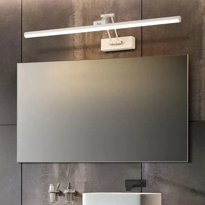 Volo Modern Linear Mirror Front Vanity Metal LED Wall Lamp - Lamp Copper