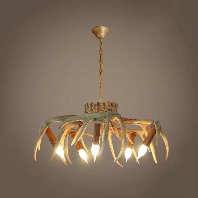 Silva LED Pendant Light/Flush Mount Ceiling Light Resin Metal Bedroom - Lamp Copper