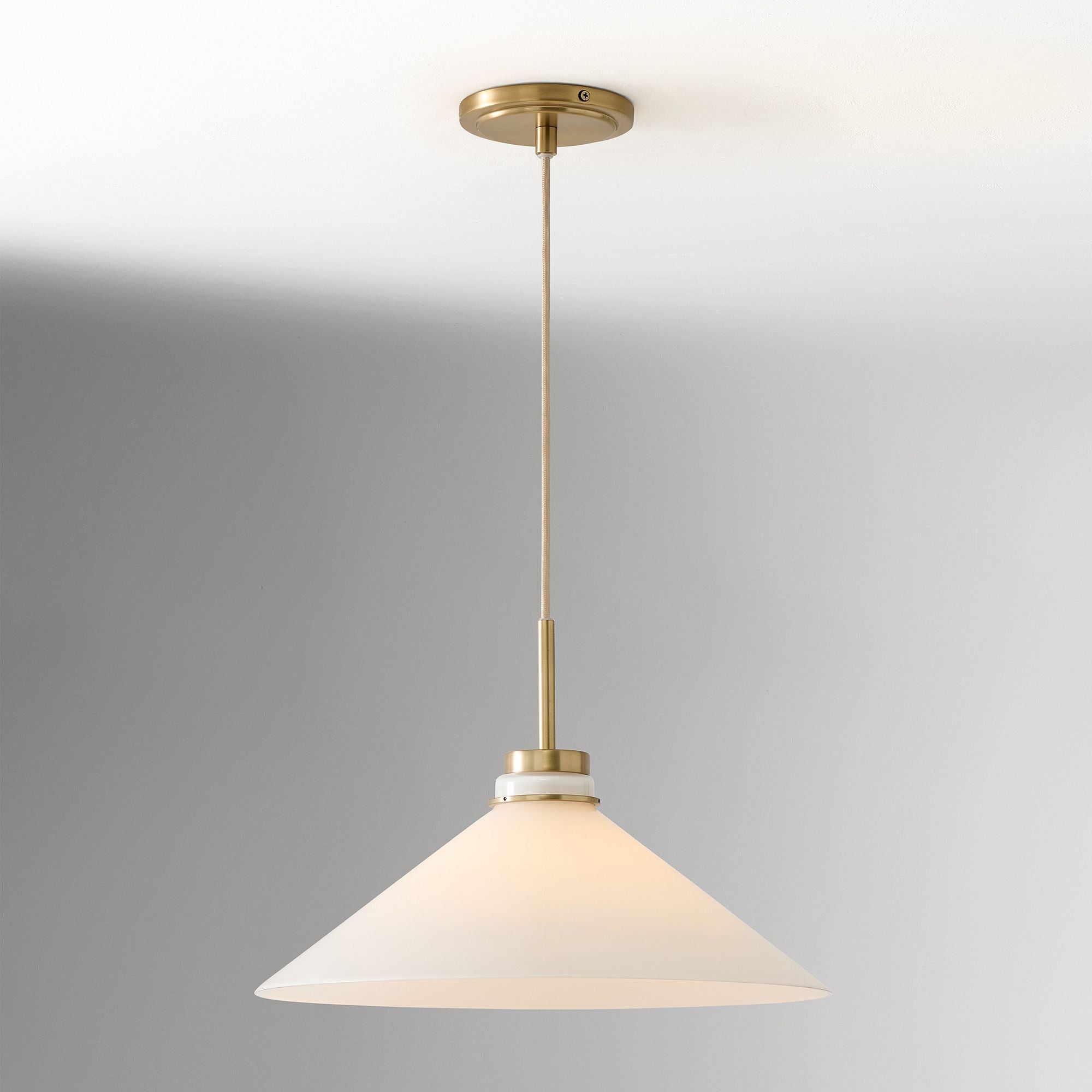 Grange Pendant Light Metal&Glass