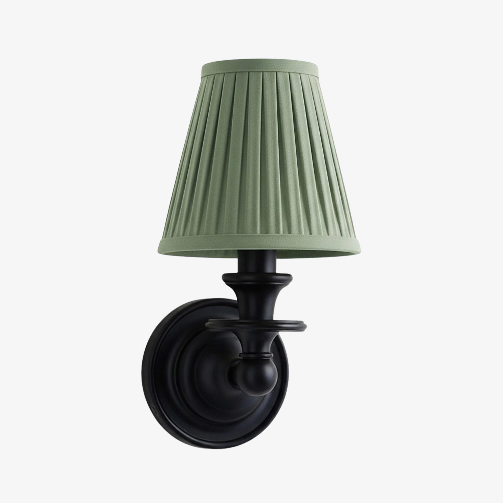 Elite White Fabric Wall Sconce Contemporary Bathrooms
