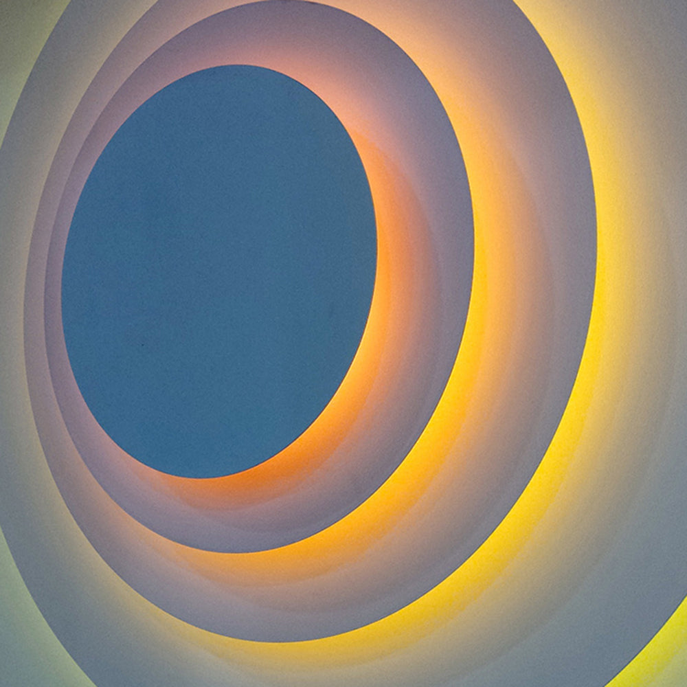 Aria Circular 3-in-1 Colorful LED Wall Lamp - Lamp Copper