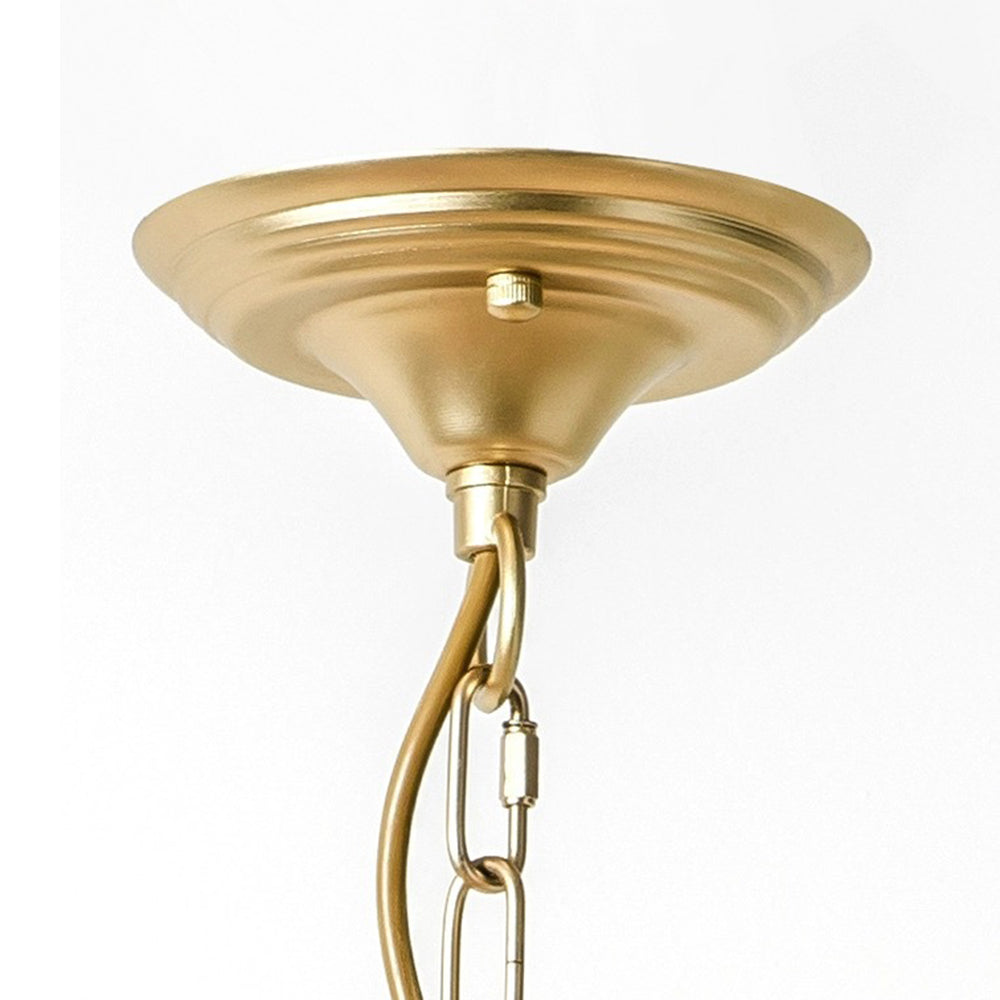 Kristy Luxury Wisteria Flower Crystal Chandelier - Lamp Copper