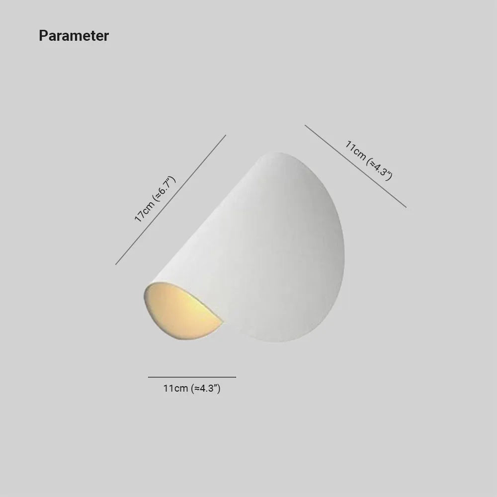 Myra LED Wall Reading Lamp 360° Rotatable, Bedside & Living Room - Lamp Copper