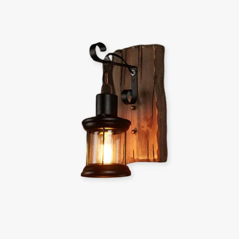 Austin Vintage Lantern Metal Classic Industrial Wall Lamp - Lamp Copper