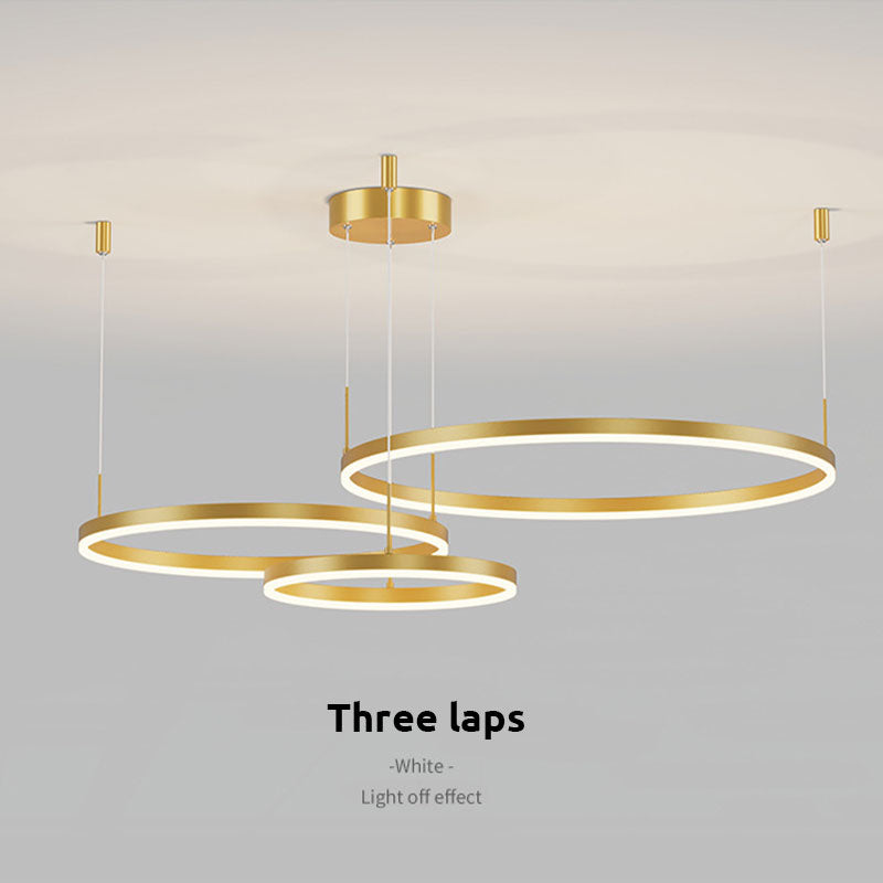 Remi Pendant Light Tir-Circle Liner - Lamp Copper