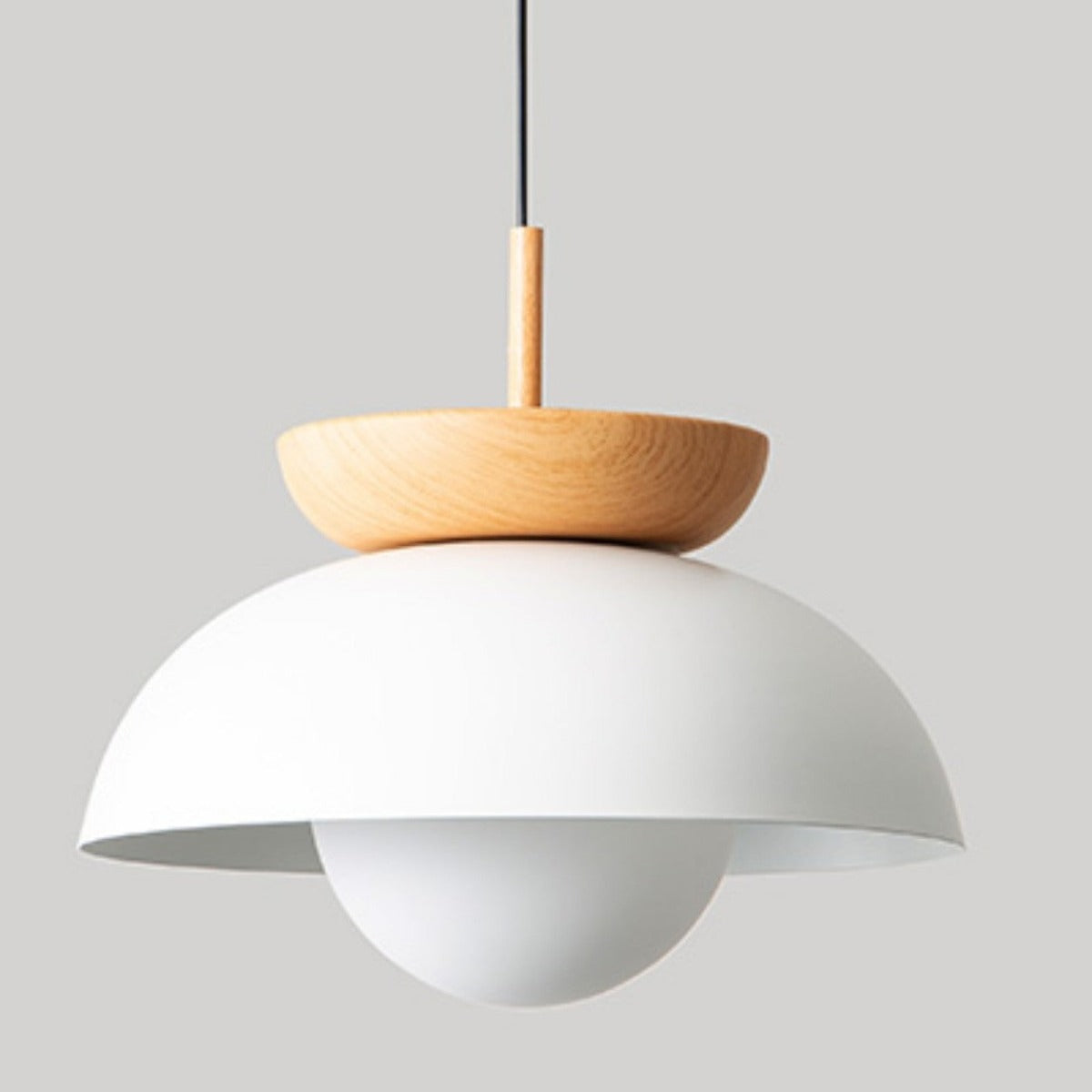 Muto Nordic Pendant Light/Flush Mount Ceiling Light Wood/Metal Black Kitchen Balcony - Lamp Copper