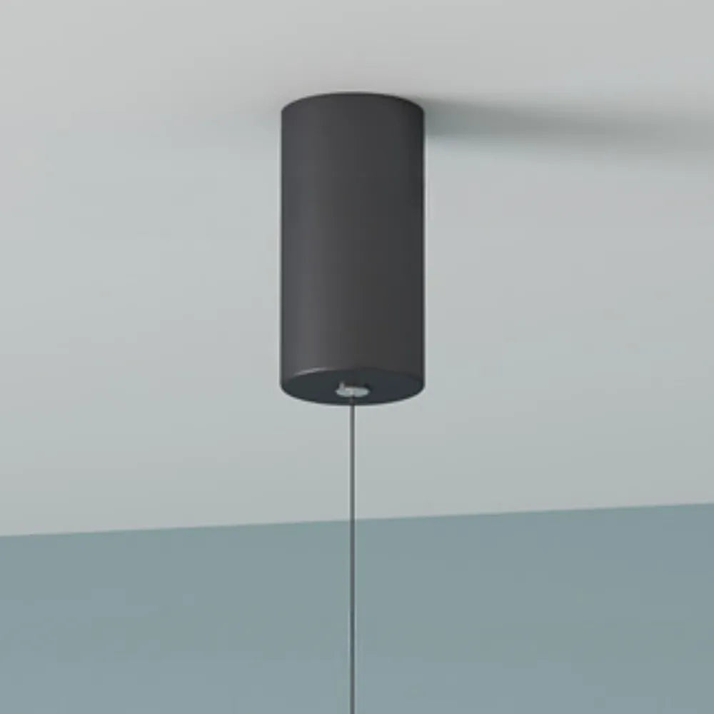 Erix Minimalist Linear Pendant Light Bedside, Black - Lamp Copper