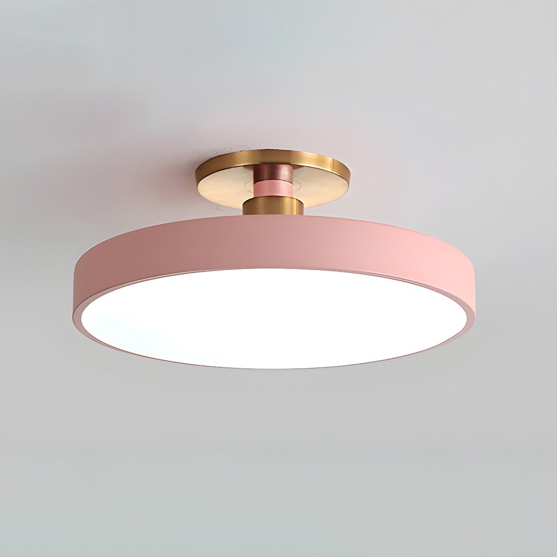 Loma Flush Mount Ceiling Light - Lamp Copper