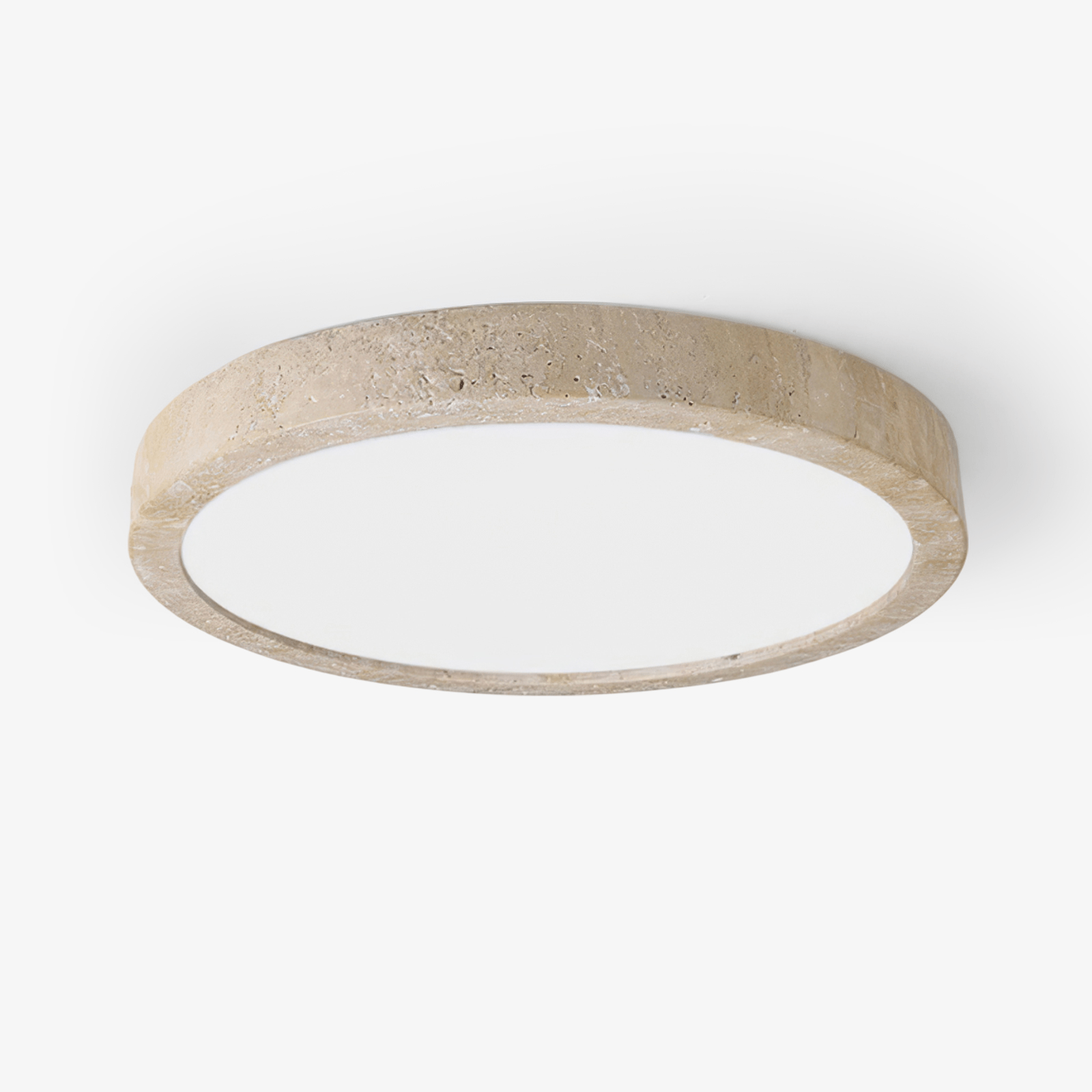 Artalor Minimalist Travertine Ceiling Light - Lamp Copper