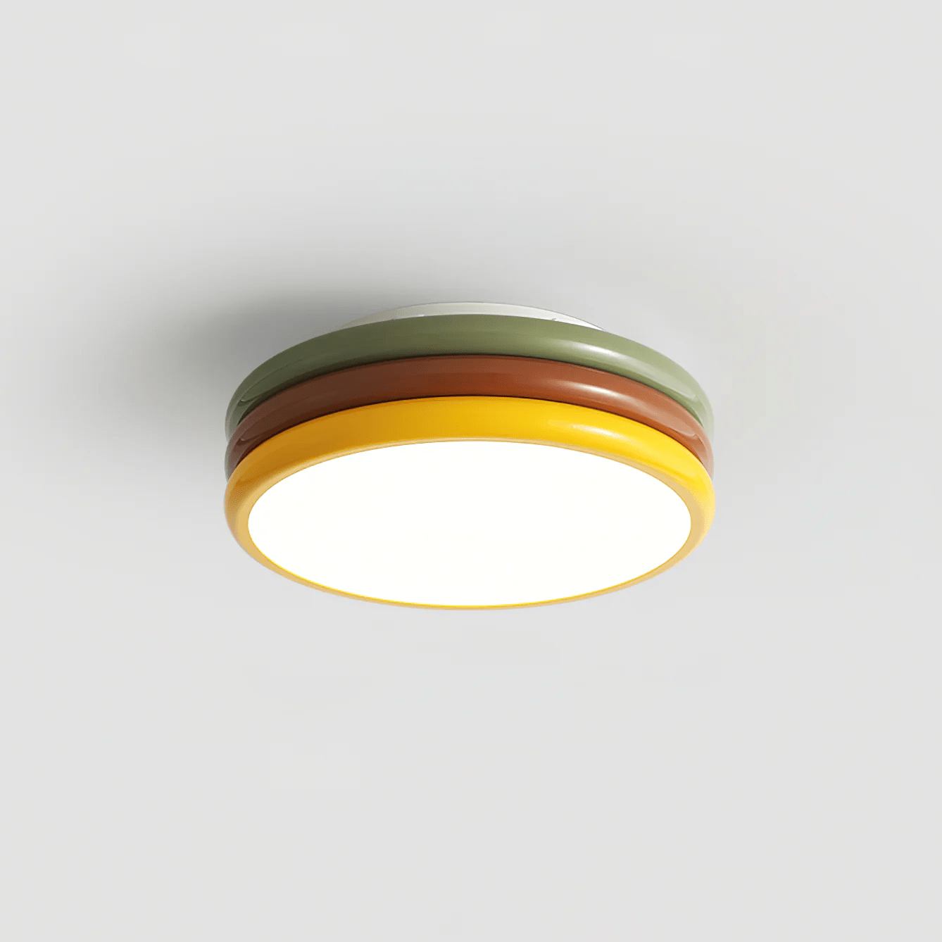 Glaya Colorful Stack Ceiling Light - Lamp Copper