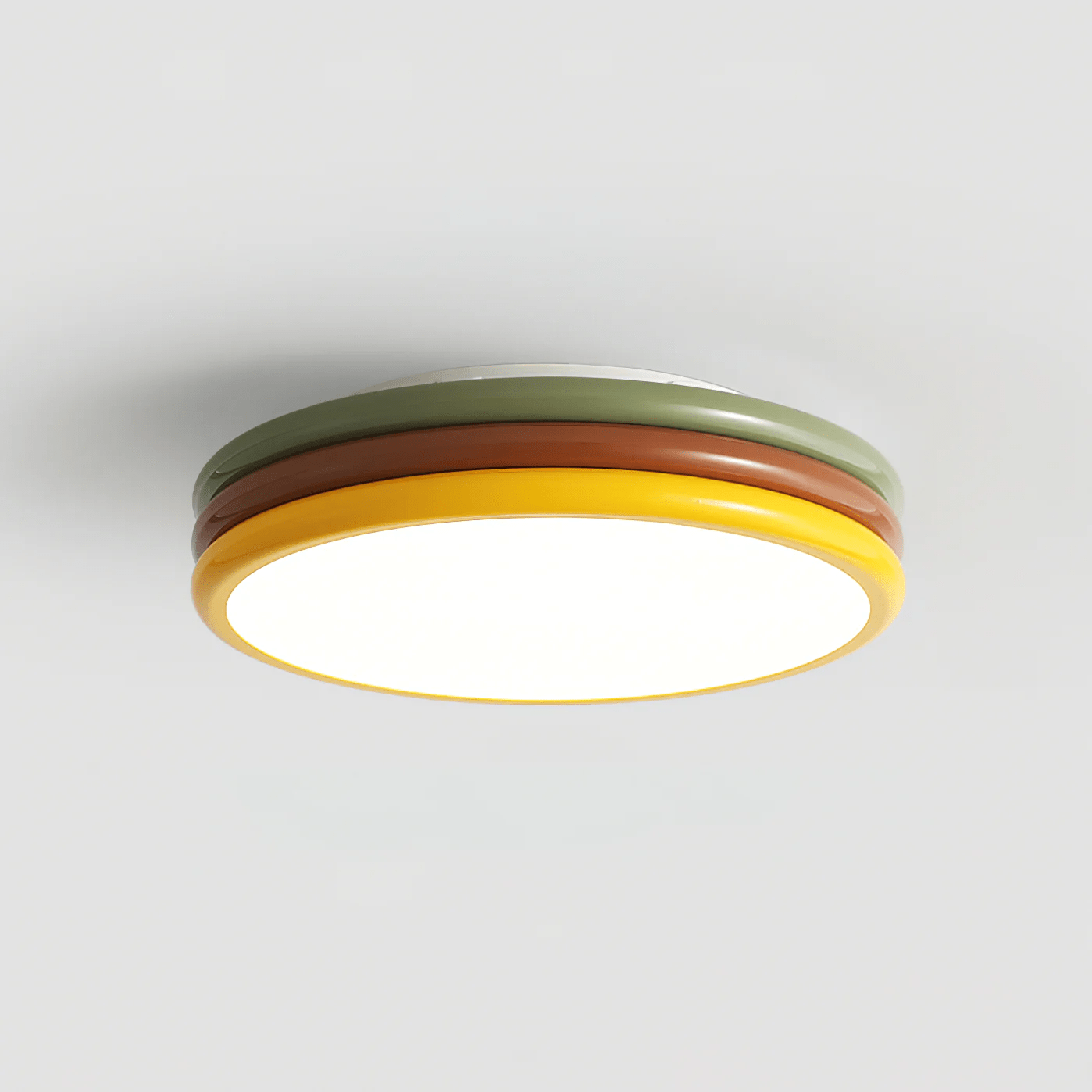 Glaya Colorful Stack Ceiling Light - Lamp Copper