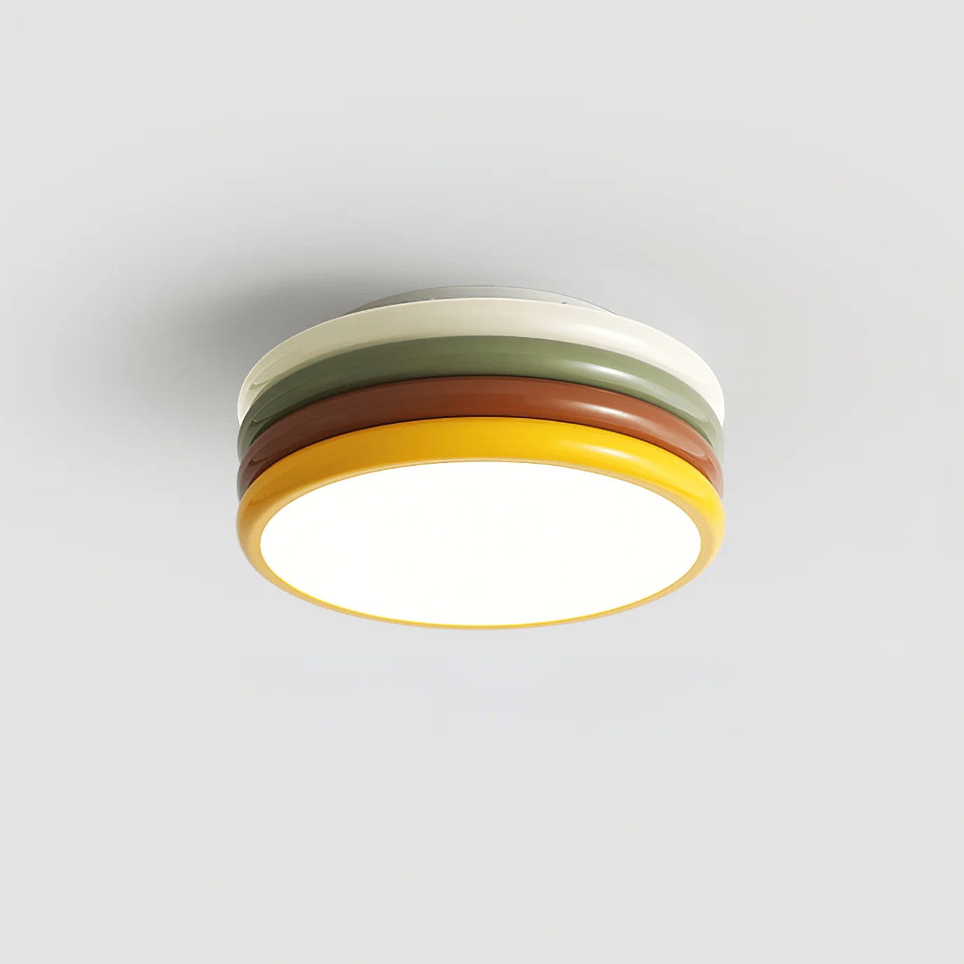 Glaya Colorful Stack Ceiling Light - Lamp Copper