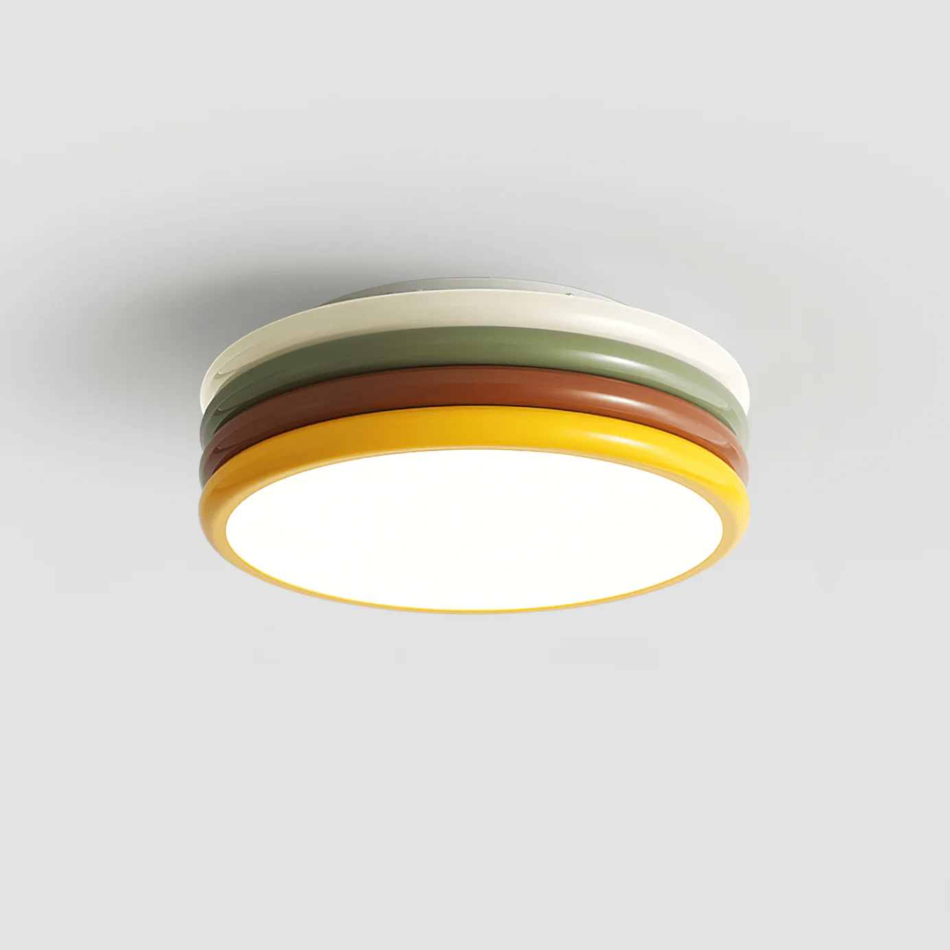 Glaya Colorful Stack Ceiling Light - Lamp Copper