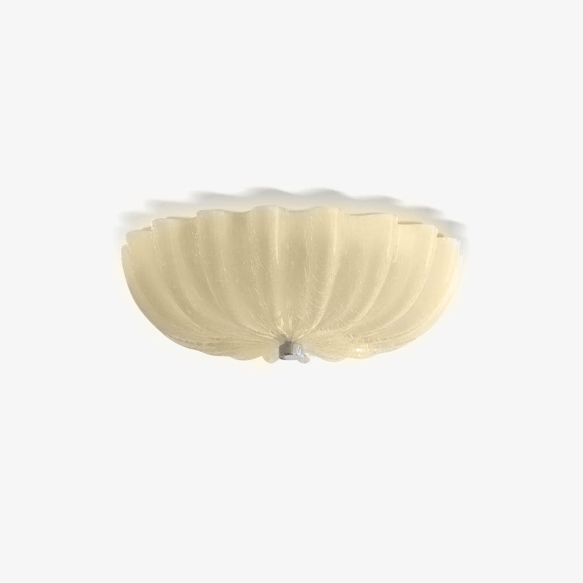 Wyna Blown Glass Ceiling Light - Lamp Copper