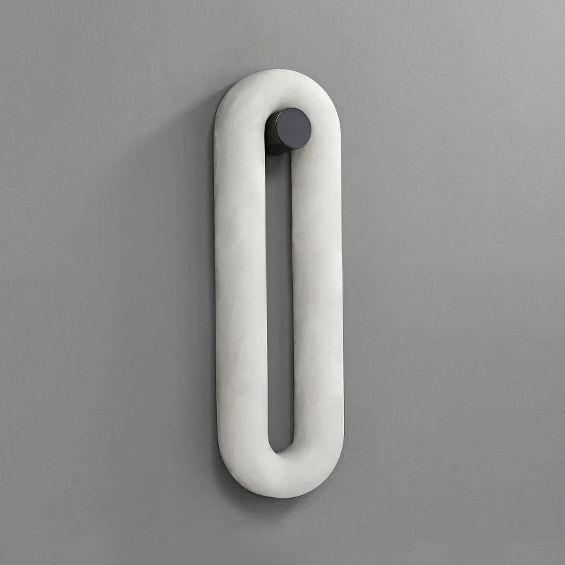 Aurea Modern Alabaster Wall Light - Lamp Copper