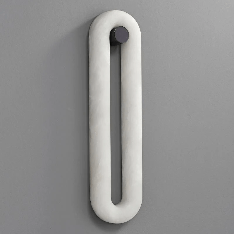 Aurea Modern Alabaster Wall Light - Lamp Copper