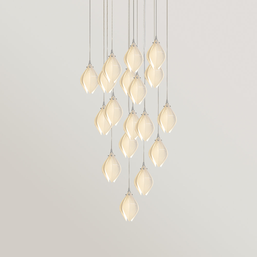 Olivia Luxury Metal Ceramic Pendant Light Living Room Bedroom - Lamp Copper