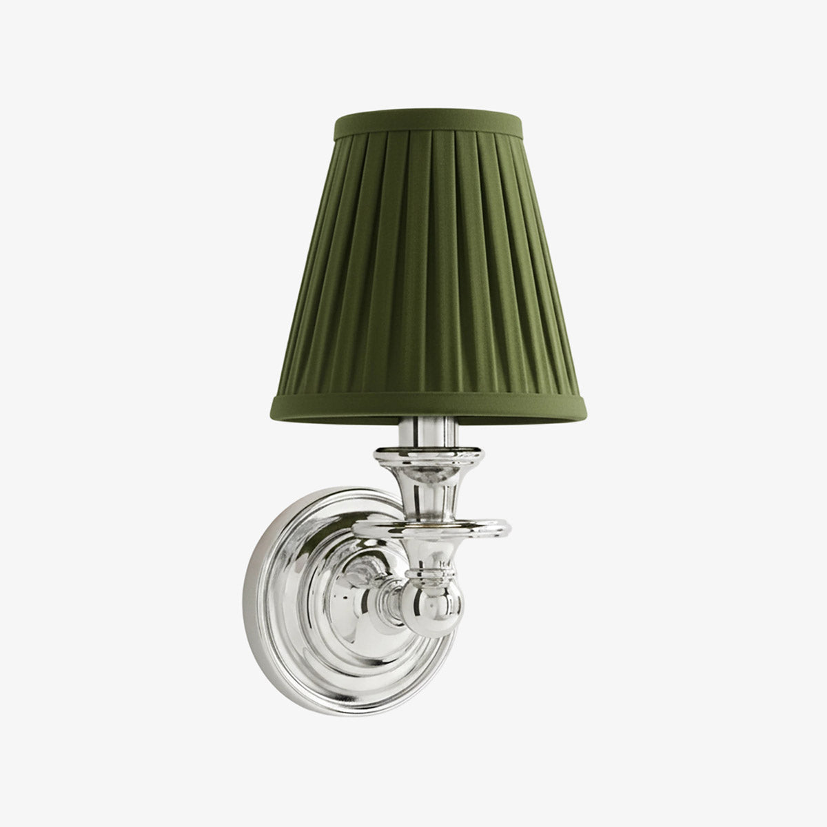 Elite White Fabric Wall Sconce Contemporary Bathrooms