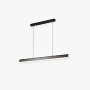 Thala Modern Linear Metal LED Pendant Light Black/Brown - Lamp Copper