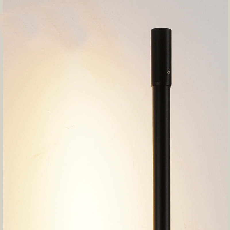 Arisha Modern Minimalist LED Wall Reading Lamp, Black - Lamp Copper
