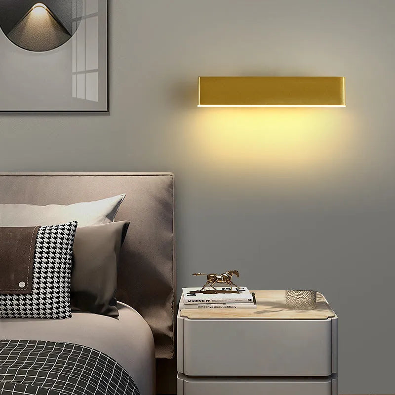 Kaya Rectangular Rotatable Wall Lamp - Lamp Copper
