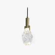 Drop Crystal Pendant Light - Lamp Copper