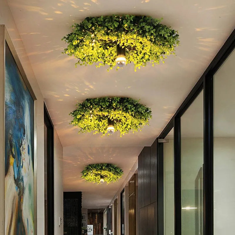 Arko Plant Ceiling Light - Lamp Copper