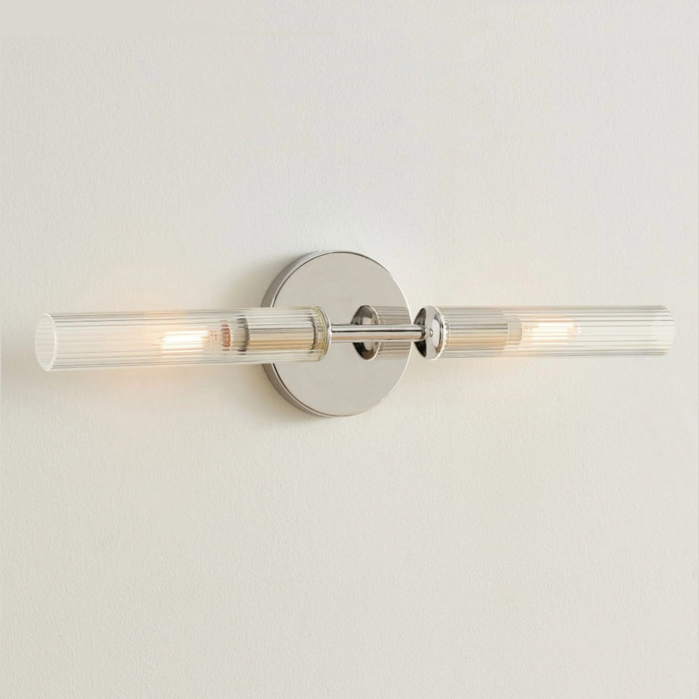 Haze 1 Head Glass Wall Sconce
