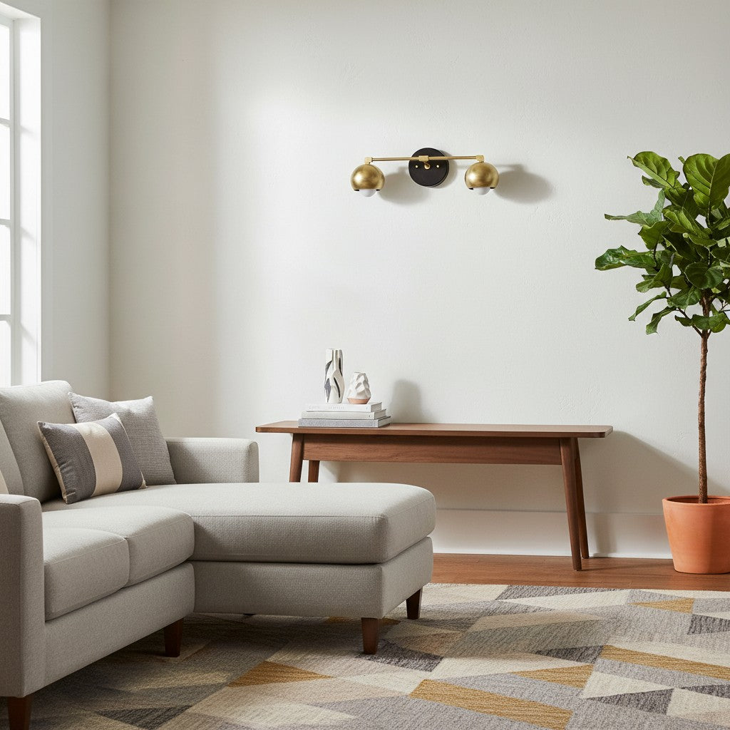 Chroma Globe Wall Sconce Bathroom Light