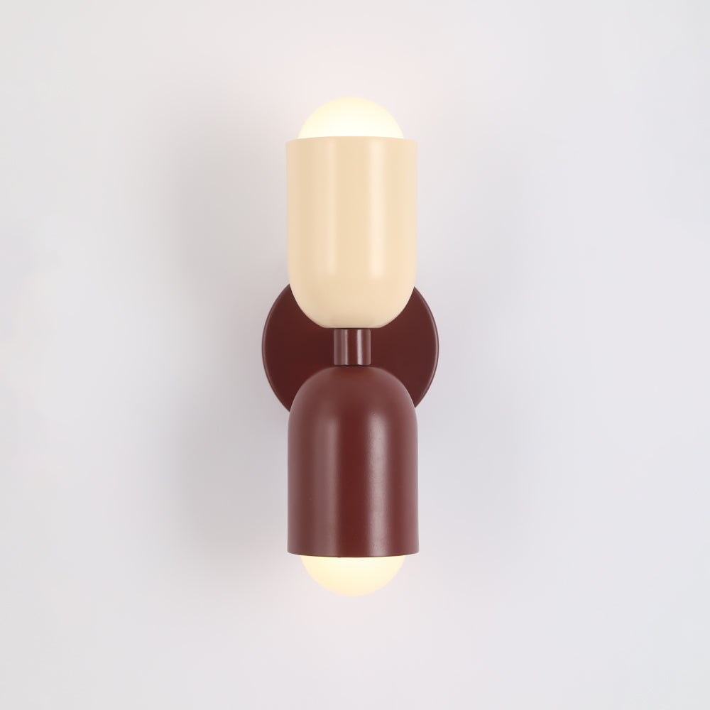 Kira Double-Headed Colorful Wall Lamp - Lamp Copper