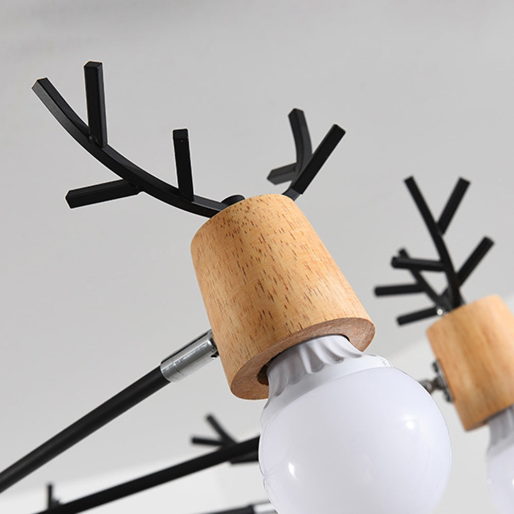 Valentina Deer Pendant Light, 7 Colour, 4 Style - Lamp Copper