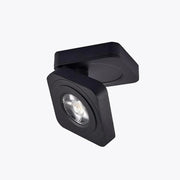 Arisha Modern Adjustable Square Ceiling Light Spotlight, Black/White - Lamp Copper