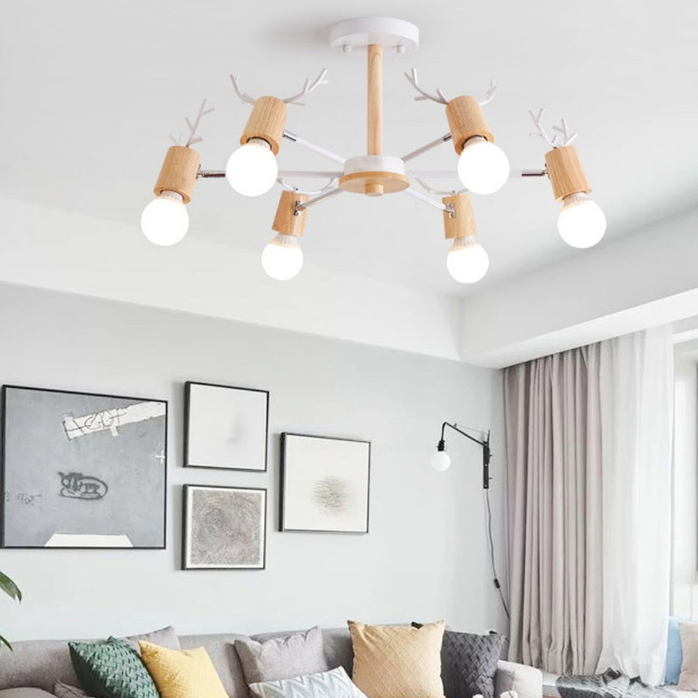Valentina Deer Pendant Light, 7 Colour, 4 Style - Lamp Copper
