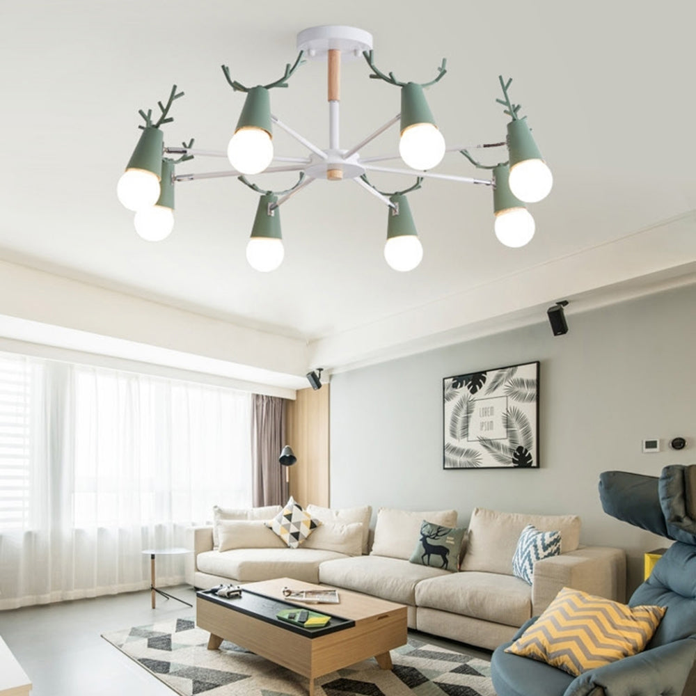 Valentina Deer Pendant Light, 7 Colour, 4 Style - Lamp Copper