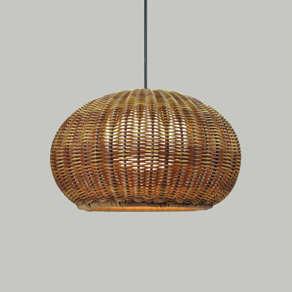 Ray Modern Lantern Pendant Light, Metal/Acrylic, Beige/Coffee - Lamp Copper