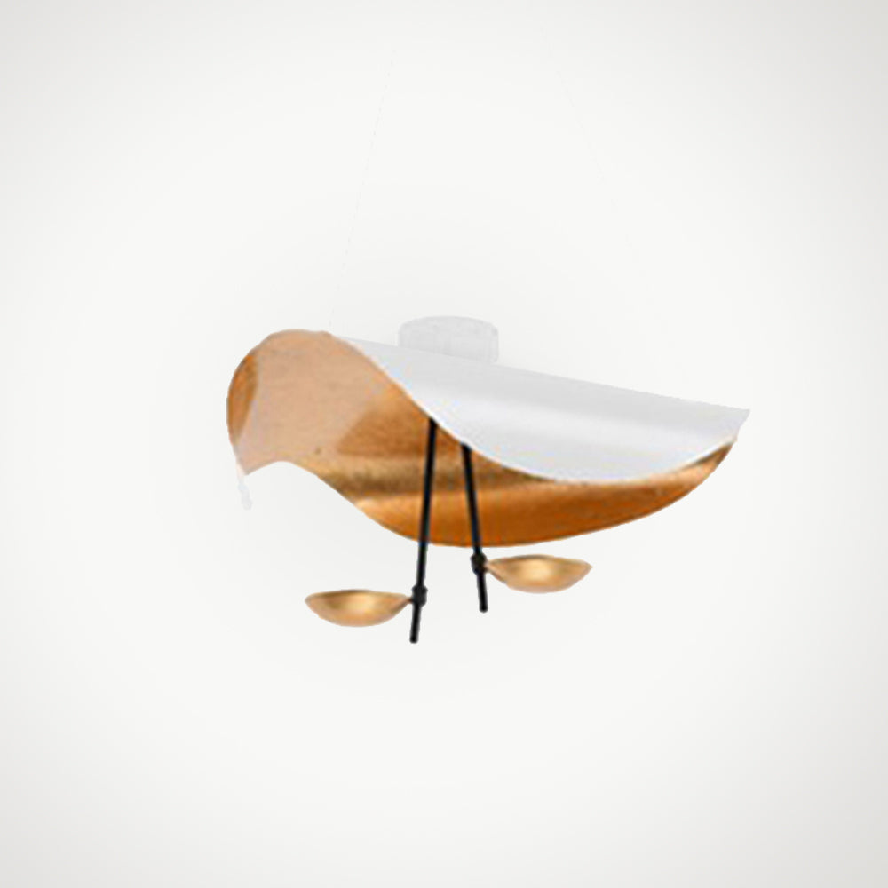 Airsha Pendant Light 3 Colour, Gold Foil Pendant Lights - Lamp Copper