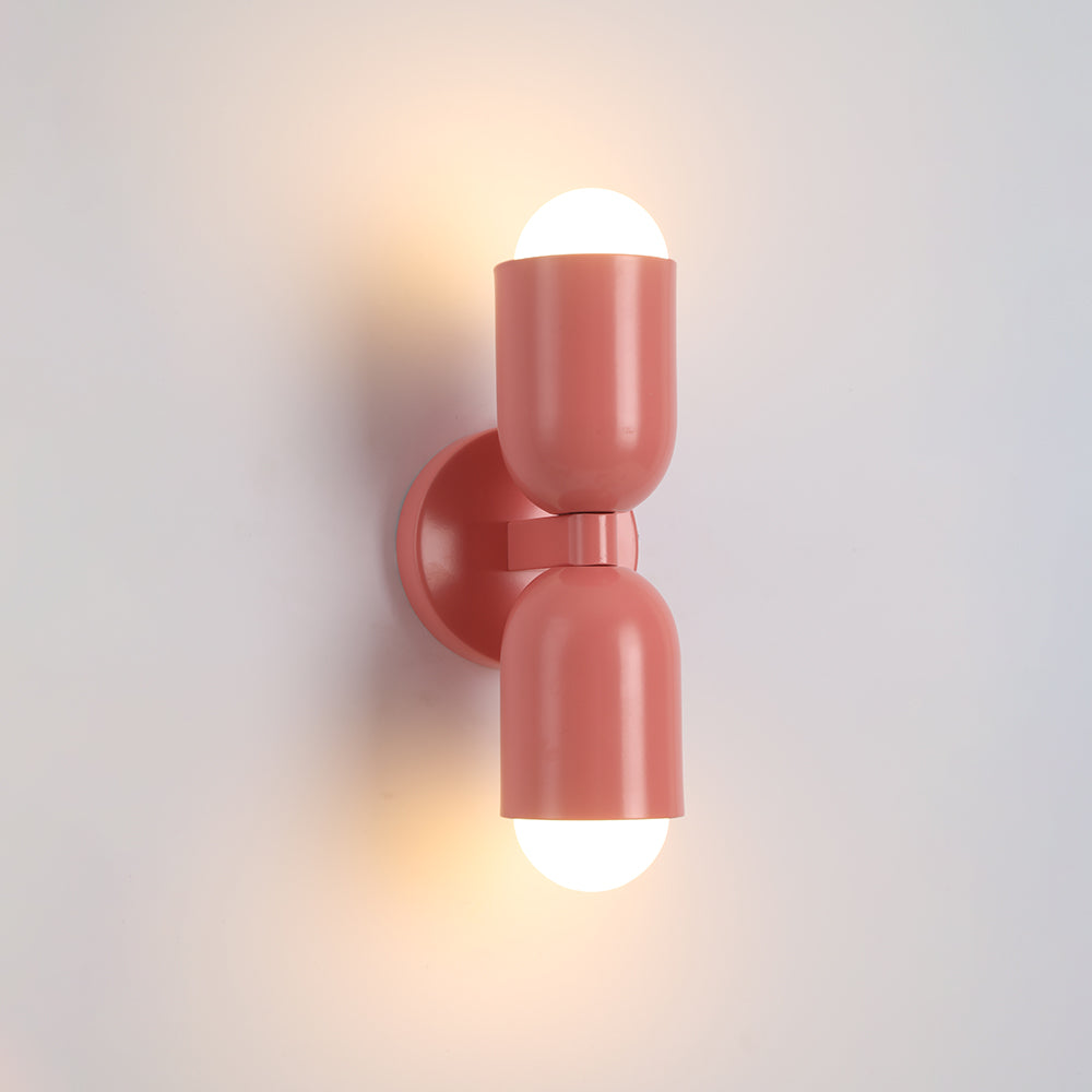 Kira Double-Headed Colorful Wall Lamp - Lamp Copper