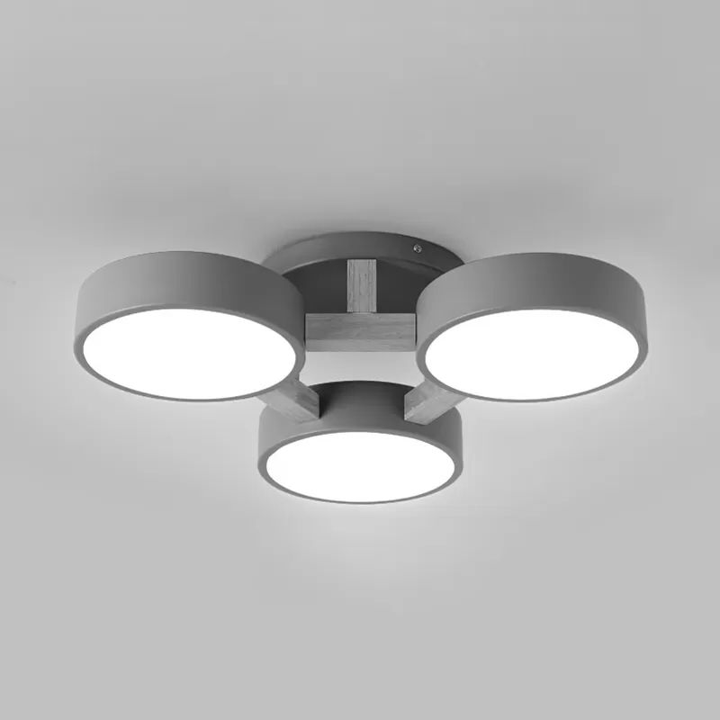 Arisha Nordic Minimalist Flush Mount Ceiling Light - Lamp Copper