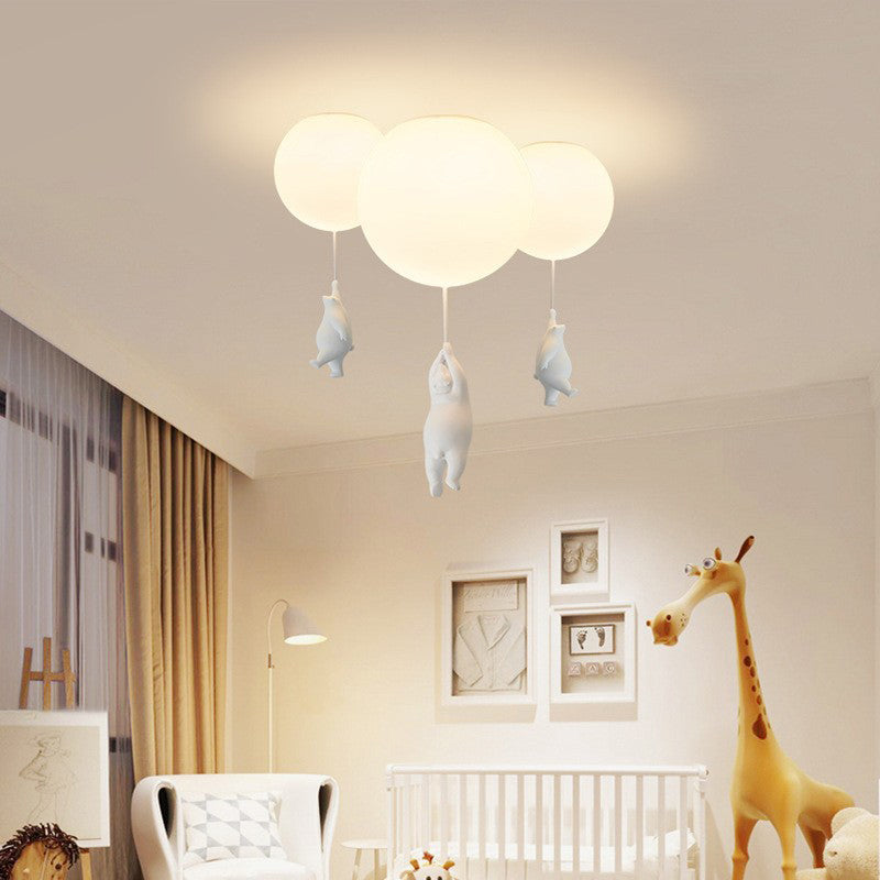 Bear Balloon Ceiling /Pendant Light - Lamp Copper