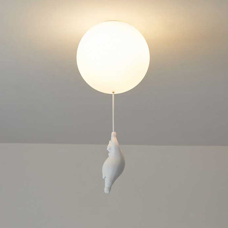 Bear Balloon Ceiling /Pendant Light - Lamp Copper