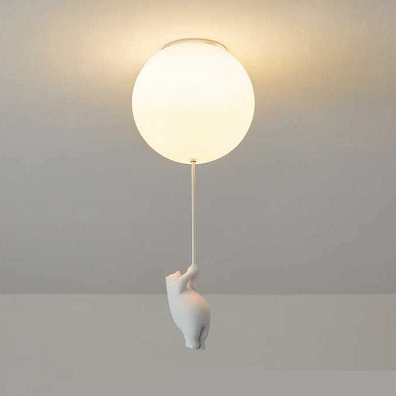 Bear Balloon Ceiling /Pendant Light - Lamp Copper