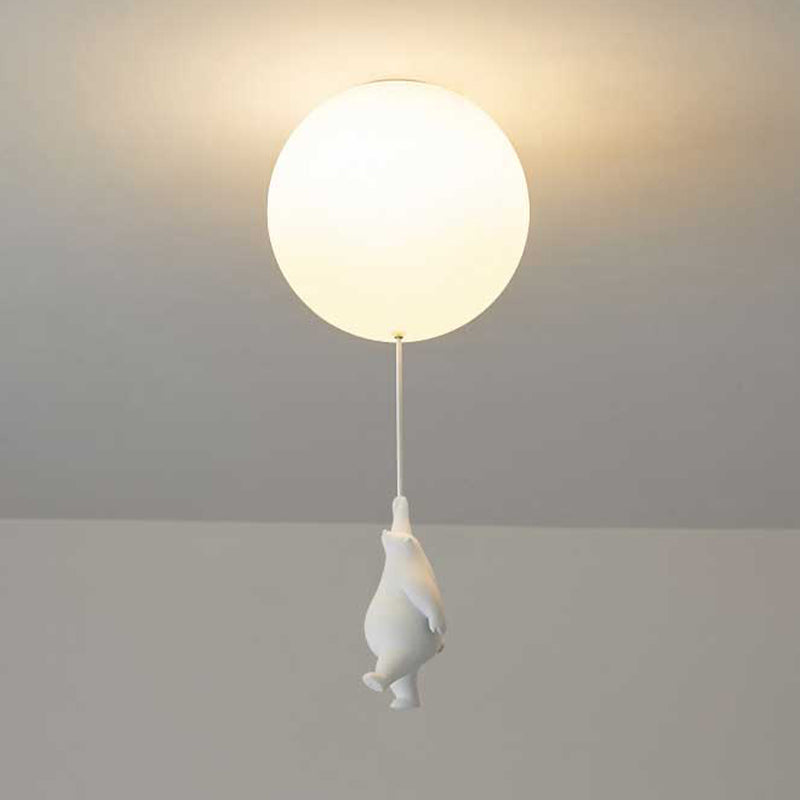 Bear Balloon Ceiling /Pendant Light - Lamp Copper